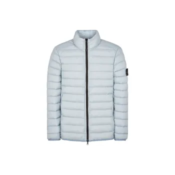 STONE ISLAND SS24 Down Jacket Men's Ice Frost Blue