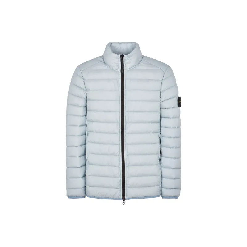 STONE ISLAND SS24 Down Jacket Men's Ice Frost Blue-0