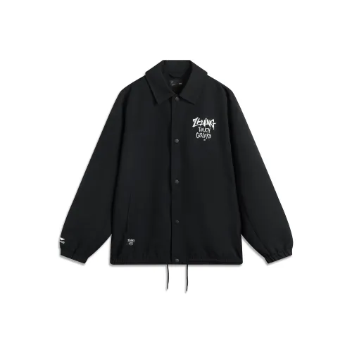 LiNing Sports Life Collection Jackets Coats Unisex Black