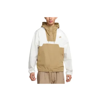Nike ClubSportswear Marina Jacket Men's Sail Color/Parachute Beige/Light Khaki