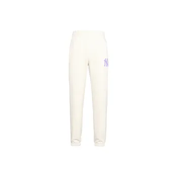 MLB Knitted Sweatpants Unisex White