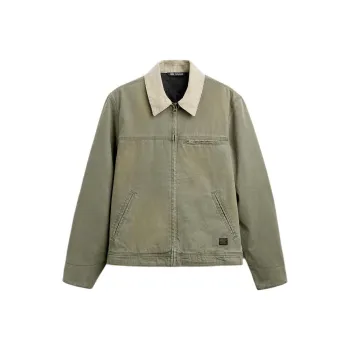 ZARA Jackets Coats Men's Gray Green