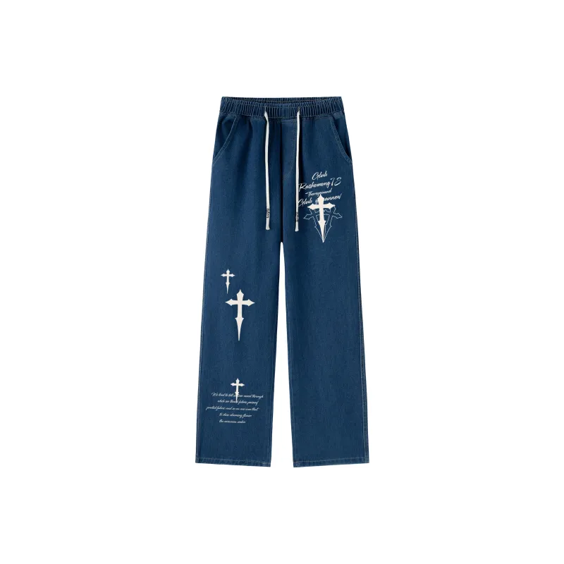 RASHOMONG Jeans Unisex-0
