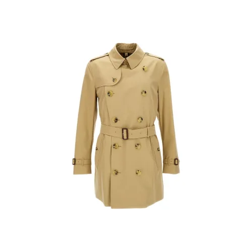 Burberry Heritage Kensington Double Breasted Belted Trench Coat