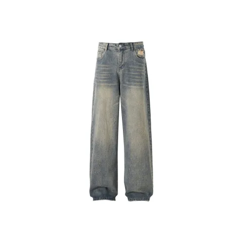 SCRM Jeans Unisex Vintage Blue