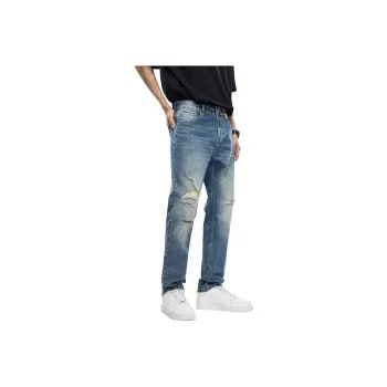 BENGEN Jeans Unisex Vintage Blue