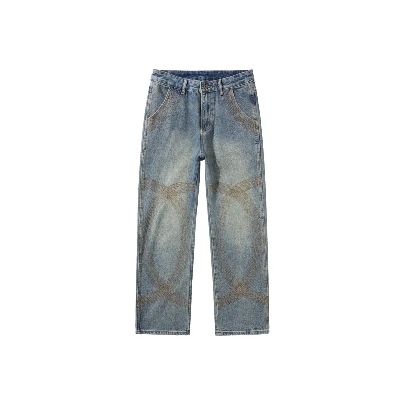 SANTASTIC Jeans Men's Vintage Blue-0