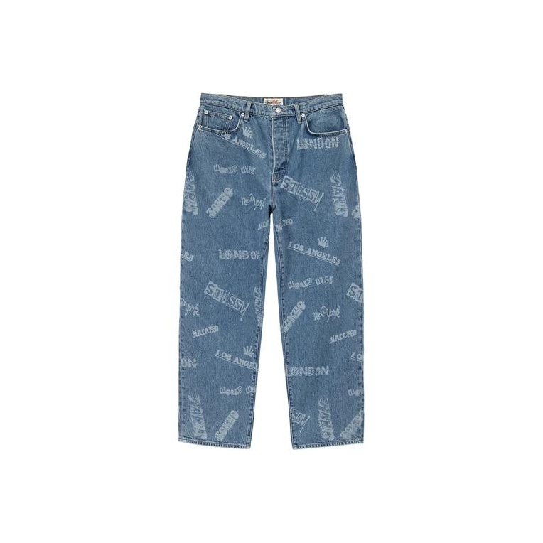 Stussy Relaxed Jean Denim - POIZON