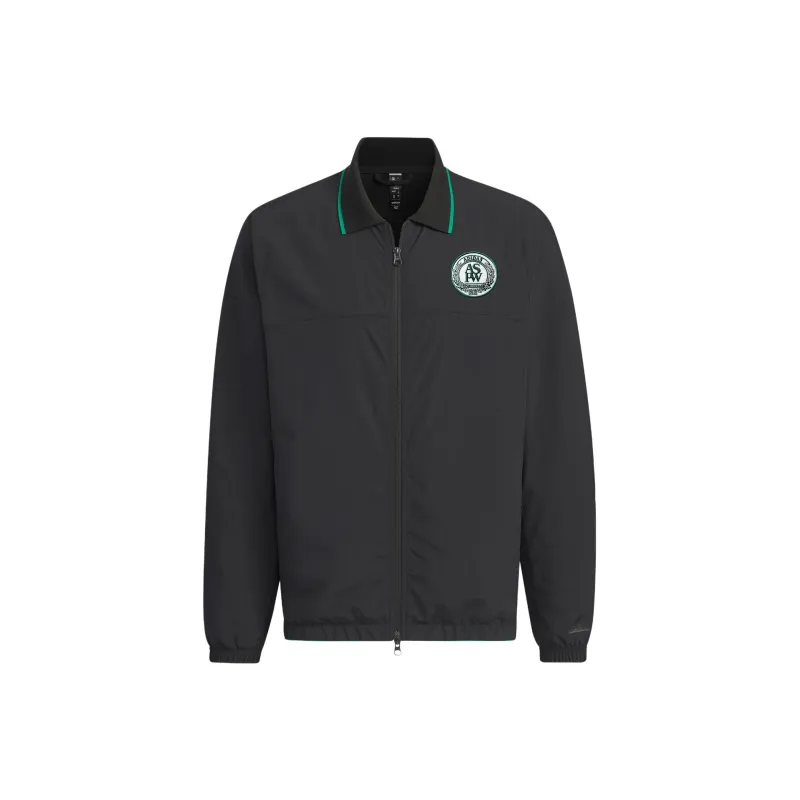 Adidas Verbiage Woven Jacket Jackets Coats Men's Black-0