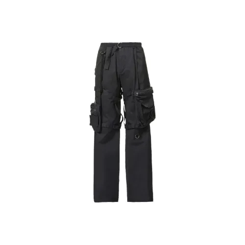 RAF SIMONS Archive Redux SS03 Cargo Pocket Cotton Canvas Trousers
