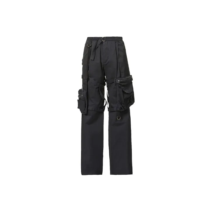RAF SIMONS Archive Redux SS03 Cargo Pocket Cotton Canvas Trousers-0