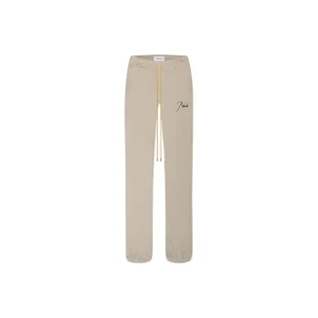 RHUDE Knitted Sweatpants Unisex Brown