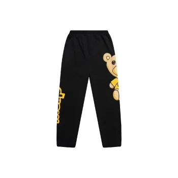 Drew House Letter Logo Series FW21 Knitted Sports Pants Unisex Black