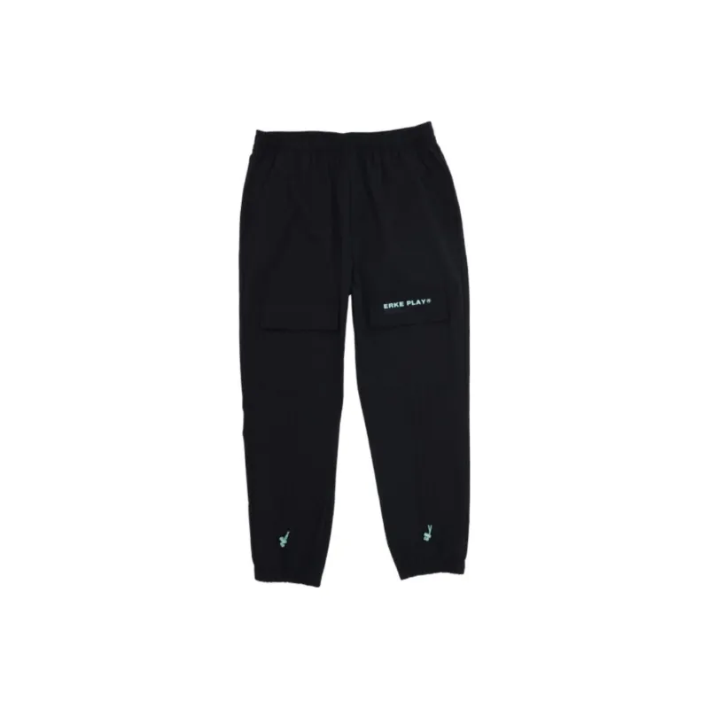 Erke Cargo Pants Men Jet Black-0