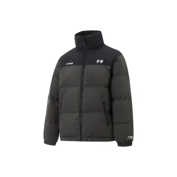 LiNing Fondue Down Series Down Jacket Unisex Obsidian Gray