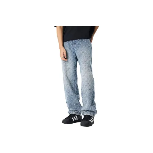 AHAH Winter Jeans Loose Fit Men's
