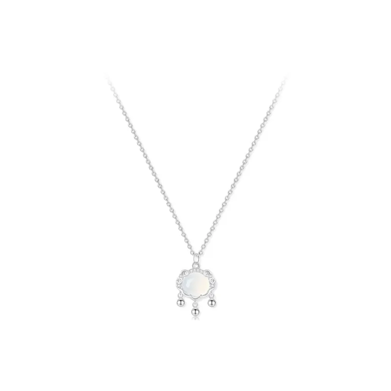 JUICY GRAPE Chalcedony Jade Necklaces Women's-0