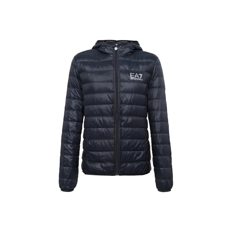 EMPORIO ARMANI Padded Zipped Jacket-4