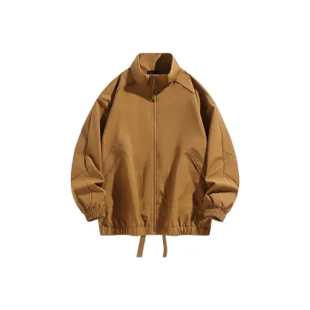 WKOOG Jackets Coats Unisex Dark Red