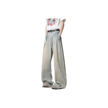 EMINU Jeans Unisex Light Blue