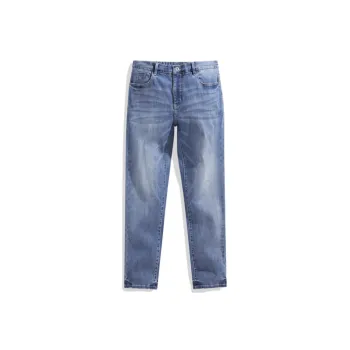 PEACEBIRD MEN Jeans Men Sky Blue 1 Classic Straight Fit