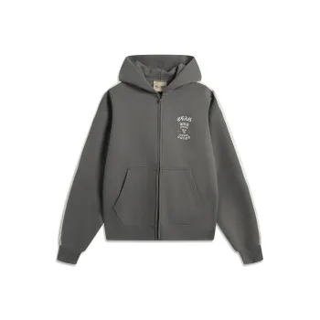 LiNing Jackets Coats Men's Coal Smoke Gray