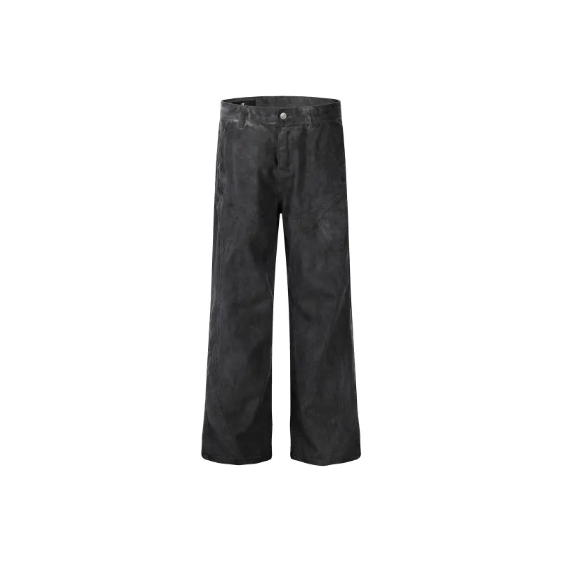 YINLEI Jeans Unisex Gray-0
