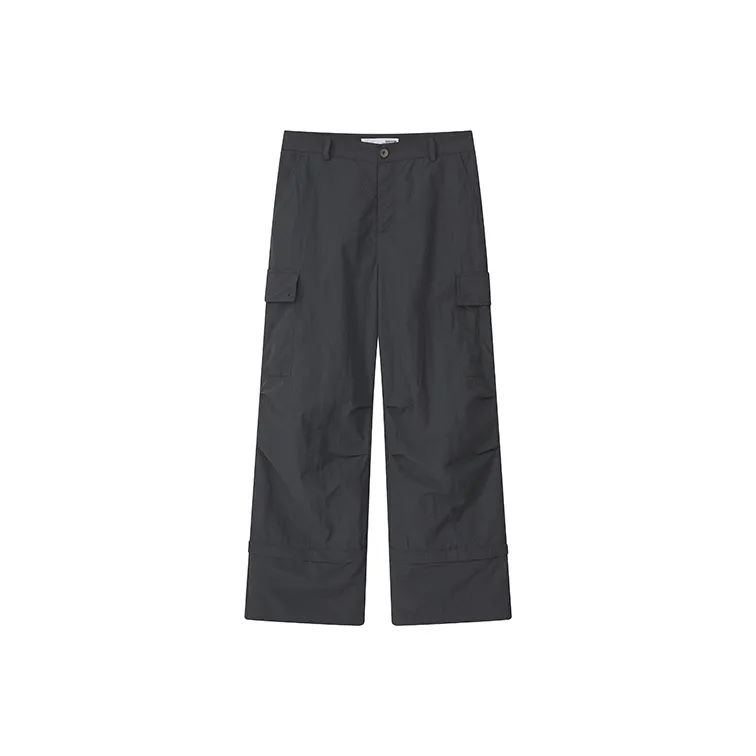 YOSHIYOYI Cargo Pants Men Dark Gray-0