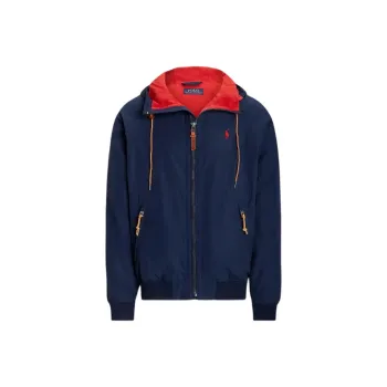 Polo Ralph Lauren SS24 Hooded Jacket Jackets Coats Men's Marine Blue