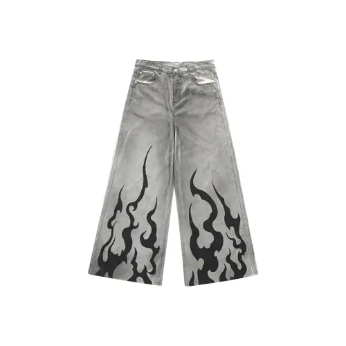BTW Jeans Unisex Light Gray
