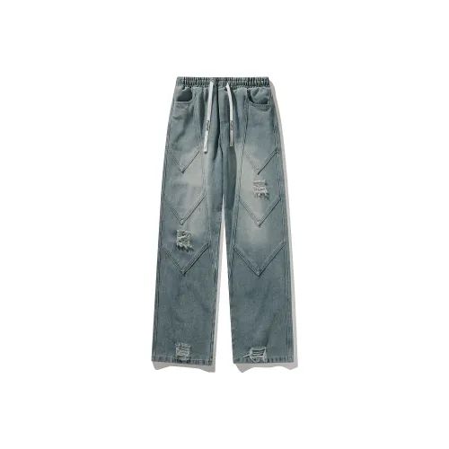 FASTFISH Jeans Unisex Vintage Blue