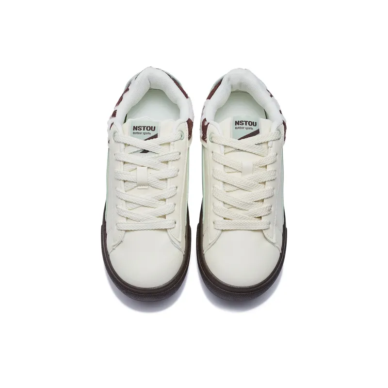 Fawn Miri Low Top Skateboard Shoes Women's Milk Cream-3