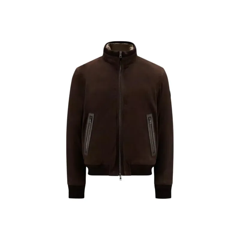 Moncler Jackets Coats Men's Brown-0