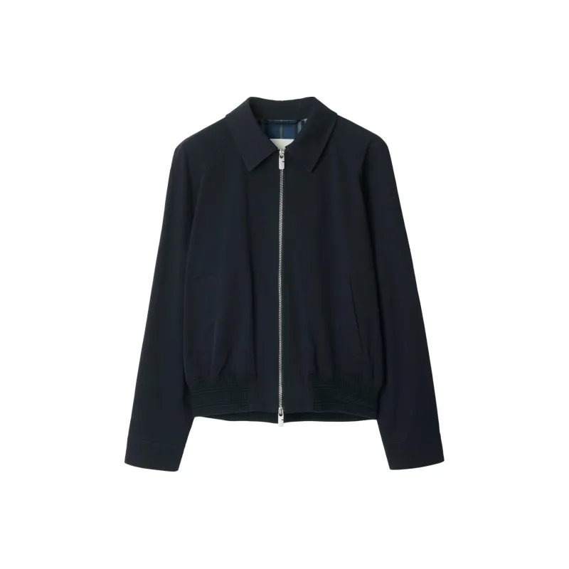 Burberry Zip up Shirt Jacket-0