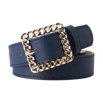 JEANSWEST PU Leather Belts Women's 2.8CM