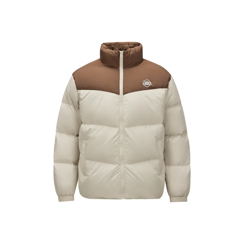 Skechers Sports Life Collection Down Jacket Unisex Light Brown-0