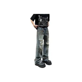 Pirkadat Jeans Unisex Vintage Blue