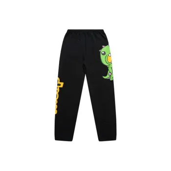 Drew House Letter Logo Series Knitted Sweatpants Unisex Black