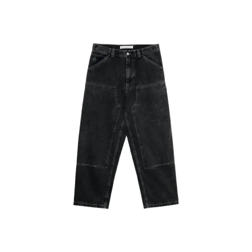 POLAR SKATE CO SS24 Jeans Unisex Silver Black