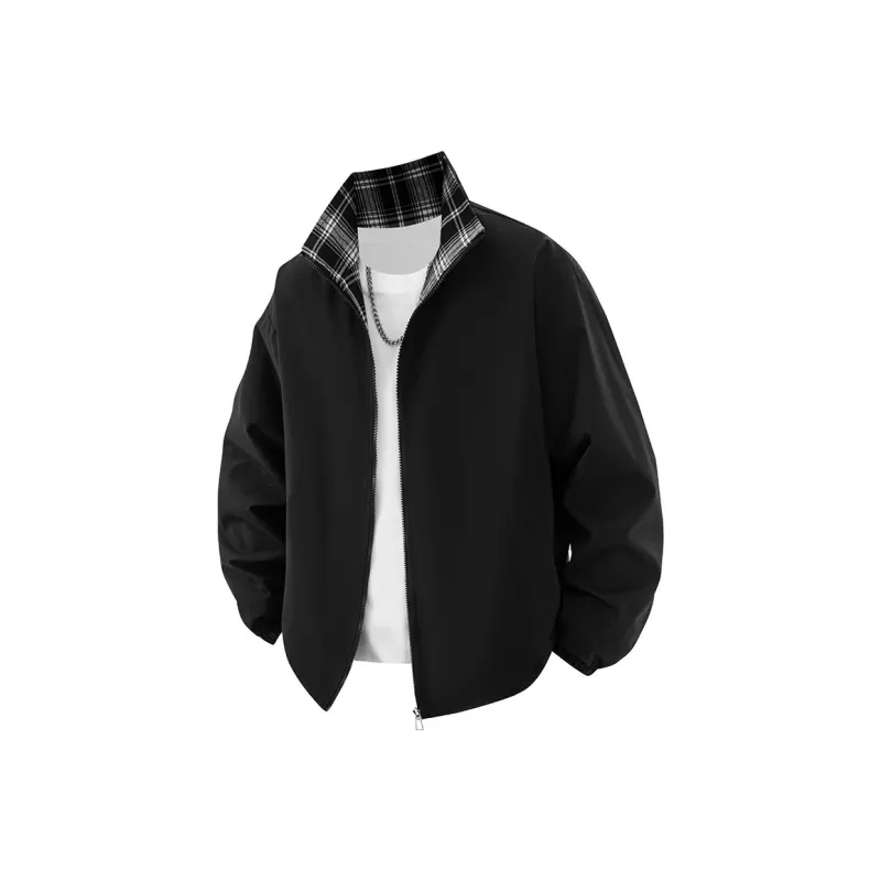 ADOONGA Jackets Coats Unisex Navy Blue-0