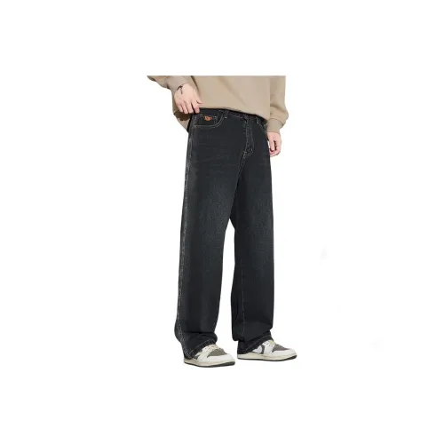 DABAISHA Jeans Men's Black Gray Color