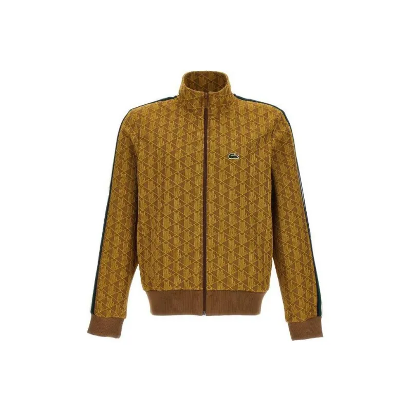 LACOSTE Monogram pattern Cardigan-0