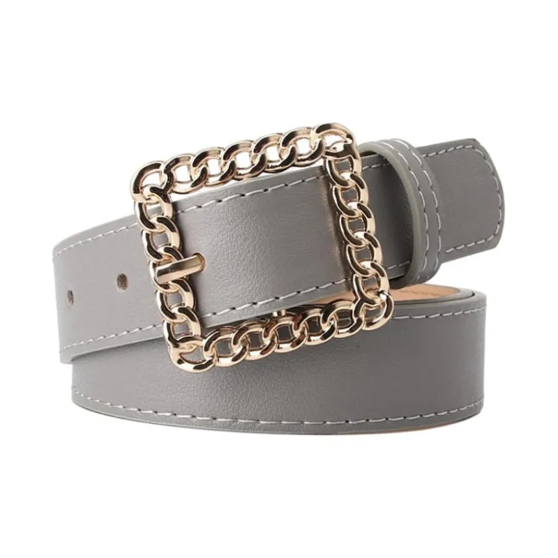 JEANSWEST PU Leather Belts Women's 2.8CM-9