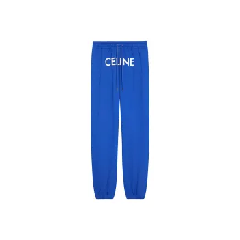 CELINE Track Pants In Cotton Fleece