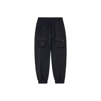 WAYNEXZAVIER Cargo Pants Men Black
