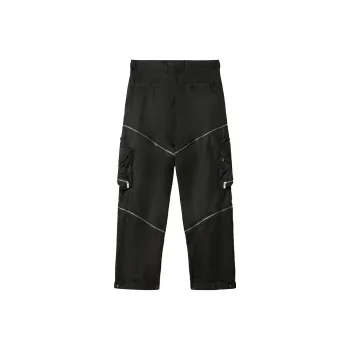 OFF WHITE Zip Detailed Straight Leg Pants