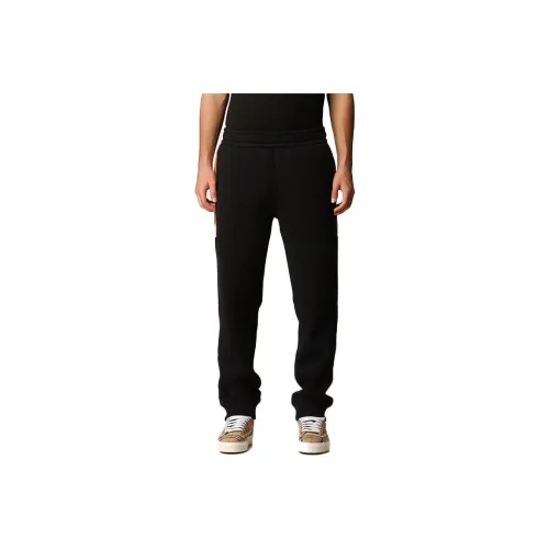 Burberry Knitted Sports Pants Men's Black
