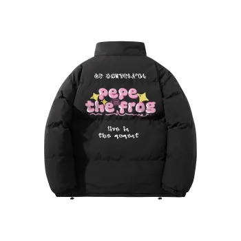 Pepe The Frog Puffer Jacket Unisex