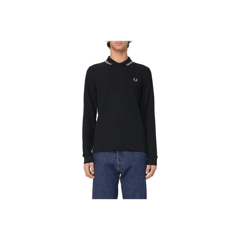 FRED PERRY Polo Shirt Men's Black-0