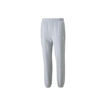 PUMA Knitted Sports Pants Men's Gray